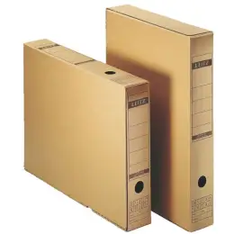 Archivschachtel Leitz 6084-00-00 60840000 A4 63mm Pappe braun