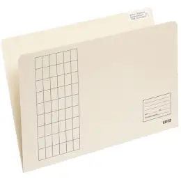 Einstellmappe Leitz 2433-00-11 24330011 180g Schreibrand, Pack 100 Stk