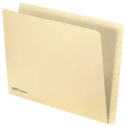 Einstellmappe Leitz 2432-00-11 24320011 230g Orgacolor 18mm-Tabs seitlich+Heftrand, Pack 100 Stk