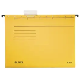 Hängemappe Leitz 1985-30-15 19853015 Alpha gelb, Karton 275g, Pack 5 x 5 Stk