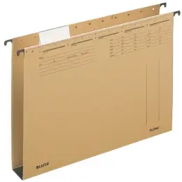 Hängesammler Leitz 1947-00-00 19470000 Alpha naturbraun, Karton 320g, 40mm-Hartpappeboden