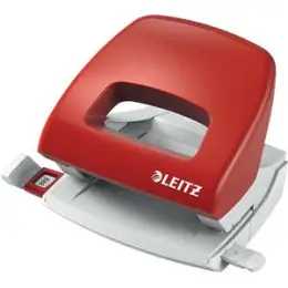 Locher Leitz 5038-00-25 50380025 Nexxt rot mit Anschlagschiene
