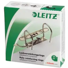 Lochverstärkungsringe Leitz 1706-00-00 17060000 selbstklebend transparent, Pack 10 x 500 Stk