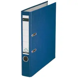 Ordner Leitz 1015-50-35 10155035 A4, 52mm, Pappe/PP-Folie, Wechselfenster, blau