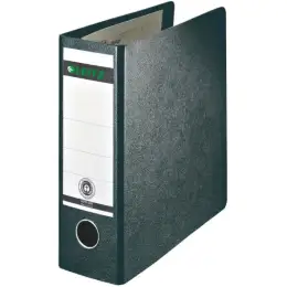 Ordner Leitz 1075-00-00 10750000 A5, 77mm, Hartpappe/Wolkenmarmor, schwarz