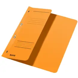 Ösenhefter Leitz 3740-00-15 37400015 A4, 1/2-VD, Manilakarton 250g, kaufmännische Heftung, gelb