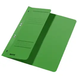 Ösenhefter Leitz 3740-00-55 37400055 A4, 1/2-VD, Manilakarton 250g, kaufmännische Heftung, grün