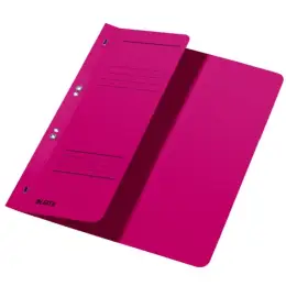 Ösenhefter Leitz 3740-00-25 37400025 A4, 1/2-VD, Manilakarton 250g, kaufmännische Heftung, rot