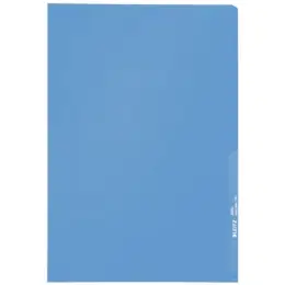 Sichthüllen Leitz 4000-00-35 40000035 A4, Kunststoff (PP), transparent, blau, Pack 100 Stk