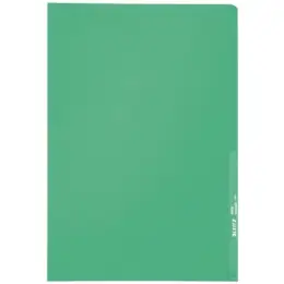 Sichthüllen Leitz 4000-00-55 40000055 A4, Kunststoff (PP), transparent, grün, Pack 100 Stk