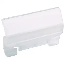 Vollsichtreiter Leitz 6116-00-03 61160003 Alpha 60 x 33 mm, Kunststoff (PP), transparent, Pack 50 Stk