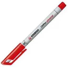 Folienschreiber Stabilo 853/40 OHPen universal rot