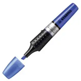 Textmarker Stabilo 71/41 Luminator 2-5mm, Keilspitze, blau