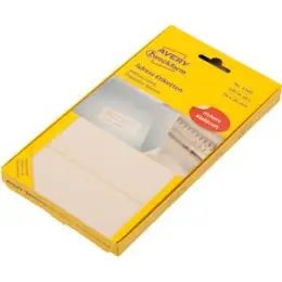 Adressetiketten Avery Zweckform 3344 89 x 36 mm endlos, weiß, selbstklebend, Schreibmaschine, Pack 320 Stk