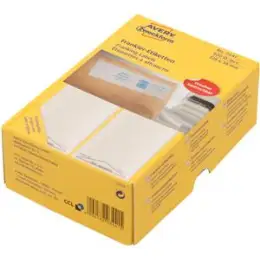Frankieretiketten Avery Zweckform 3442 138 x 48 mm endlos, doppelt, weiß, selbstklebend, Pack 500 Stk