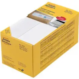 Frankieretiketten Avery Zweckform 3433 163 x 43 mm endlos, doppelt, weiß, selbstklebend, Pack 1000 Stk