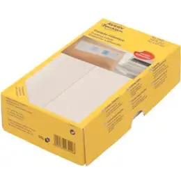 Frankieretiketten Avery Zweckform 3440 163 x 43 mm endlos, doppelt, weiß, selbstklebend, Pack 500 Stk