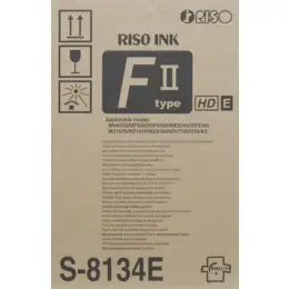 Tinte Riso S-8134E schwarz RZ9 HD, Pack 2 Patronen je 1000ml