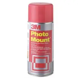 Sprühkleber 3M 050777 Photo Mount transparent, farblos, permanent, dauerhaft, rote Dose, Dose 400ml