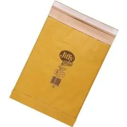 Papierpolstertaschen Jiffy 30001314 413347 Größe: 4 (225 x 343 mm), Haftklebung mit Abdeckstreifen, braun, Pack 100 Stk