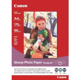 Papier Canon 0775B001 GP-501 A4 210g, Fotoglanz, Pack 100 Blatt
