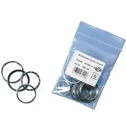Schlüsselringe Wedo 26230015 262 30015 sortiert Metall, Pack 15 Stk