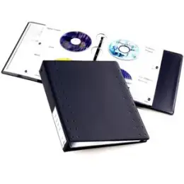 CD / DVD-Ringbuch Durable 5227-58 522758 CD/DVD Index 40 40 CDs/DVDs, PP-Folie, matt, anthrazit