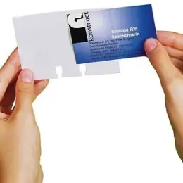 Rollkartei-Visitenkartenhülle Durable 2418-19 241819 für Visifix, Pack 40 Stk