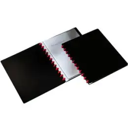 Sichtbuch Durable 2426-01 242601 Duralook Easy schwarz A4 20Hüllen Kunststoff (PP)