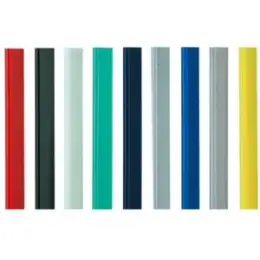Klemmschiene Durable 2933-19 293319 A4, 6mm, Kunststoff, transparent, Pack 10 Stk
