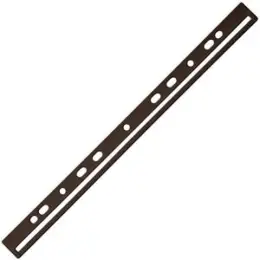 Ordnungsschiene Durable 2935-01 293501 schwarz A4 mit Abheftleiste, Pack 50 Stk