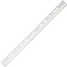 Ordnungsschiene Durable 2935-02 293502 weiß A4 mit Abheftleiste, Pack 50 Stk