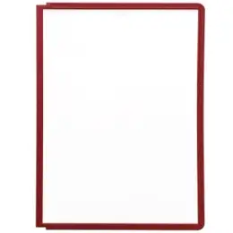 Sichttafel Durable 5606-03 560603 Sherpa Panel A4-hoch rot Kunststoff (PP)