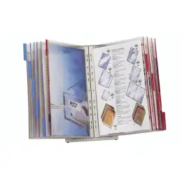 Sichttafel-Tischständer Durable 5693-00 569300 Function Table 10 mit je 5x rot und blau