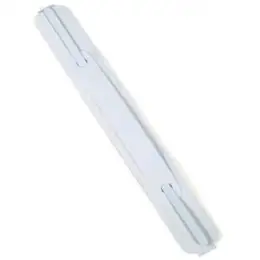 Heftstreifen Durable 6908-02 690802 selbstklebend, weiß, kurz, lackierte Heftzunge, Pack 100 Stk