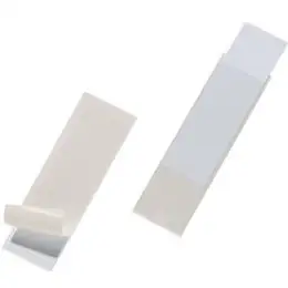 Beschriftungsfenster Durable 8073-19 807319 Pocketfix 30x100mm selbstklebend, mit Einsteckschildern, Pack 10 Stk