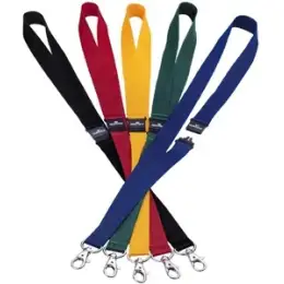 Textilband für Namensschild Durable 8137-05 813705 grün mit Sicherheitsverschluss, Pack 10 Stk