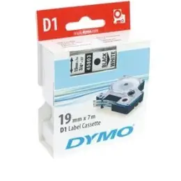 Schriftband-Kassette Dymo S0720830 45803 D1 19mm x 7m, schwarz auf weiß