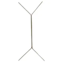 Doppelheftzunge Elba 100420791 09802 Metall, messingfarben lackiert, 5x160mm, Pack 100 Stk