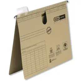 Hängehefter Elba 100081039 85441 vertic Ultimate A4, Karton 240g, kaufmännische Heftung, naturbraun