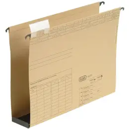 Hängesammler Elba 100552064 85446 vertic Ultimate A4, Karton 240g, naturbraun, 60mm-Kunststoffboden