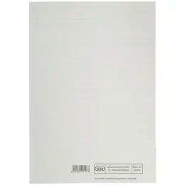 Organisationsstreifen Elba 100420973 99304WE 8mm, blanko, Karton 160g, weiß, für Pendel-Sichtleiste 99711, Pack 10 x 60 Streifen/1 Blatt