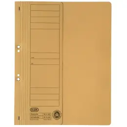 Ösenhefter Elba 100551878 21451GB A4, 1/2-VD, Manilakarton 250g, kaufmännische Heftung, gelb
