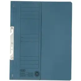 Einhakhefter Elba 100551890 22451BL A4, Manilakarton 250g, kaufmännische Heftung, blau