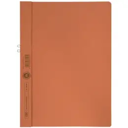 Klemmhandmappe Elba 400001027 36450OG A4, Karton 250g, ohne Vorderdeckel, für 10 Blatt, orange
