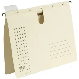 Hängehefter Elba 100552093 85741CH Chic Ultimate A4, Karton 240g, kaufmännische Heftung, Schnellhefter-Mechanik, chamois, Pack 25 Stk