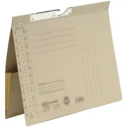 Pendelhefter Elba 100570021 90433GR A4, Manilakarton 320g, Amtsheftung, grau