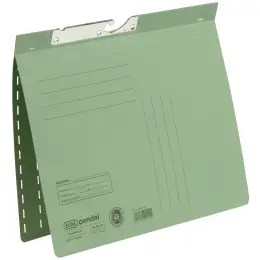 Pendelhefter Elba 100560095 90451GN A4, Manilakarton 250g, kaufmännische Heftung, grün