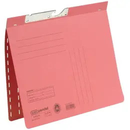 Pendelhefter Elba 100560098 90451RO A4, Manilakarton 250g, kaufmännische Heftung, rot, Pack 50 Stk