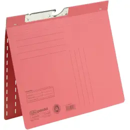 Pendelhefter Elba 100560105 90461RO A4, Manilakarton 320g, kaufmännische Heftung, rot